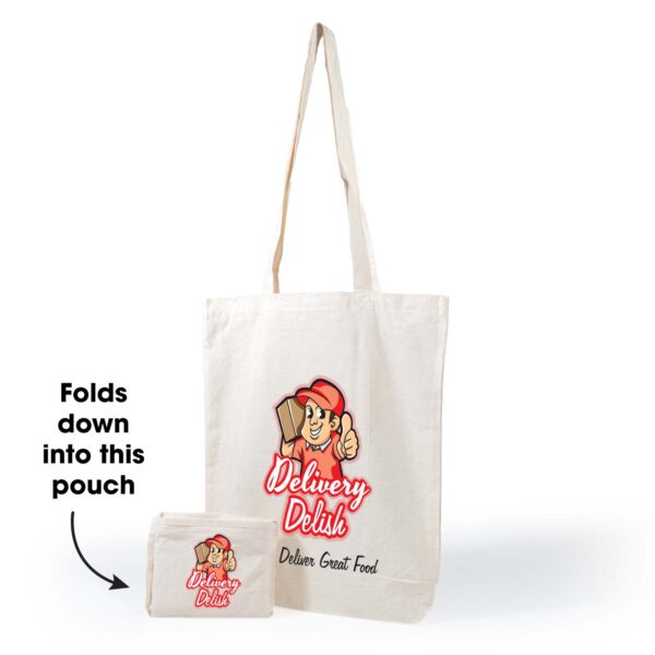 Urban Shopper Folding Calico Bag (LH) - Image 4