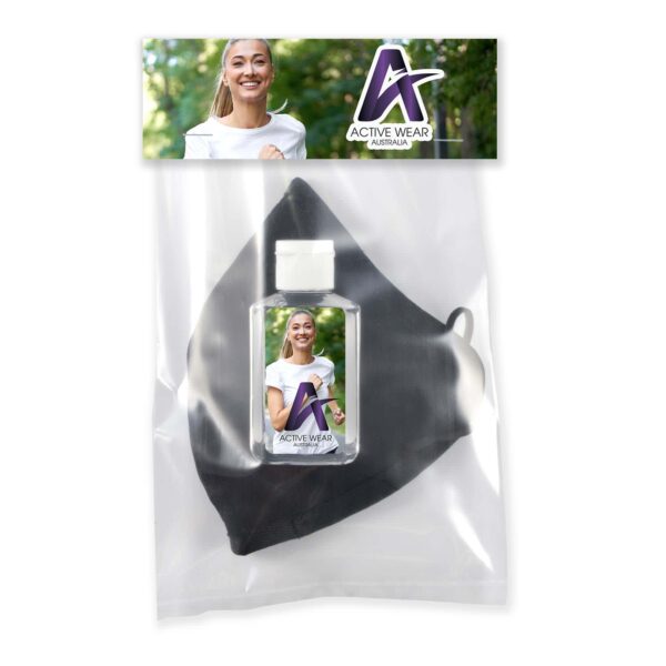 Cooling Face Mask / Hand Sanitiser Pack - Image 2