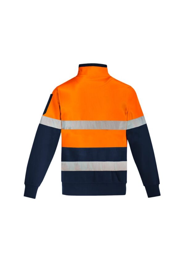 Mens Hi Vis 1/4 Zip Pullover - Hoop Taped - Image 3