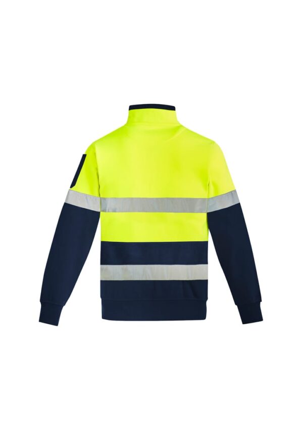 Mens Hi Vis 1/4 Zip Pullover - Hoop Taped - Image 4