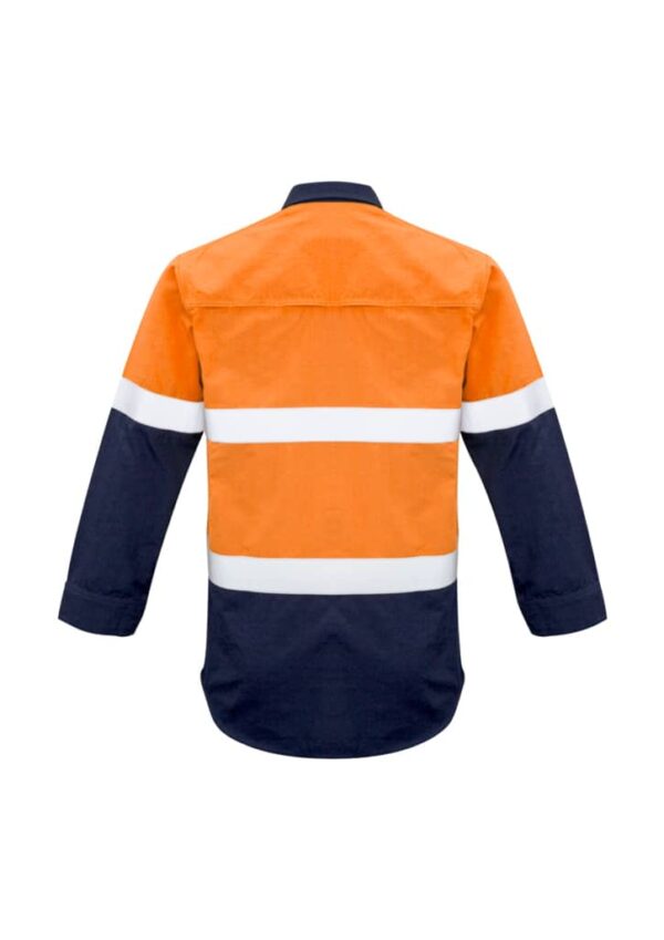 Mens FR Closed Front Hooped Taped Spliced Shirt - Image 2