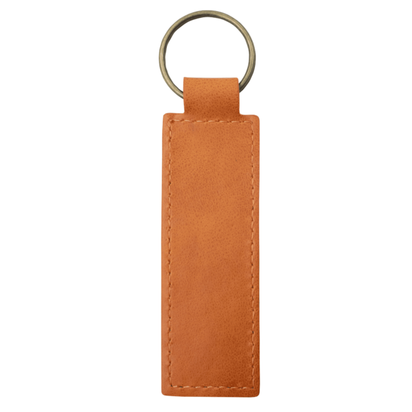 Amsterdam Recycled Leather Keyring - Image 2
