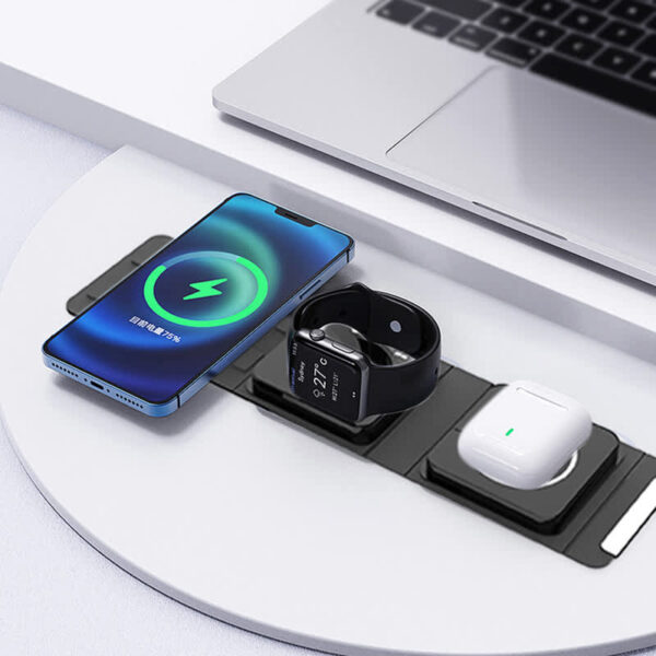 Bellevue 3n1 Magnetic 15W Wireless Charger - Image 9