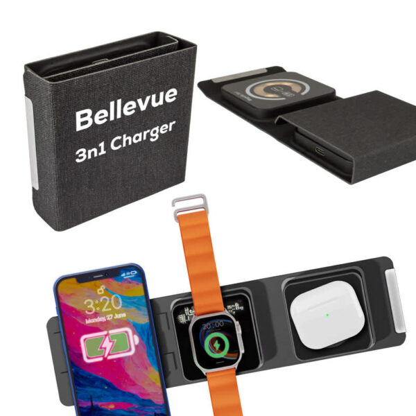 Bellevue 3n1 Magnetic 15W Wireless Charger - Image 11
