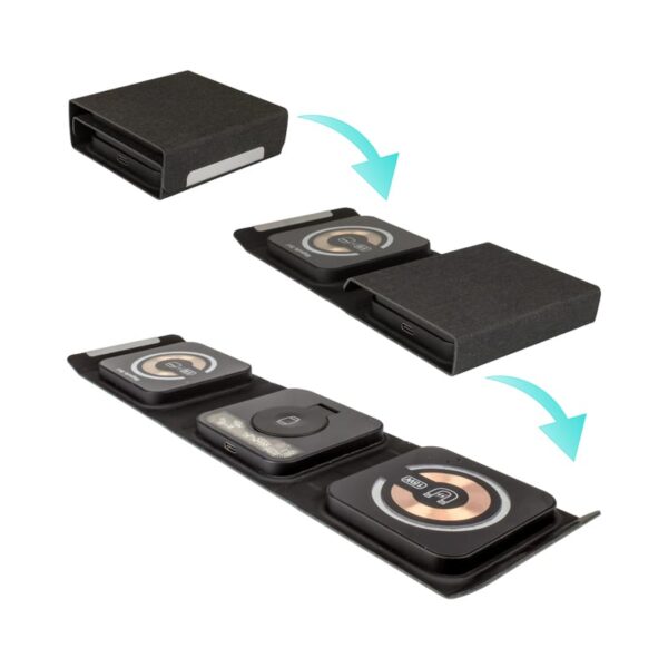Bellevue 3n1 Magnetic 15W Wireless Charger - Image 3
