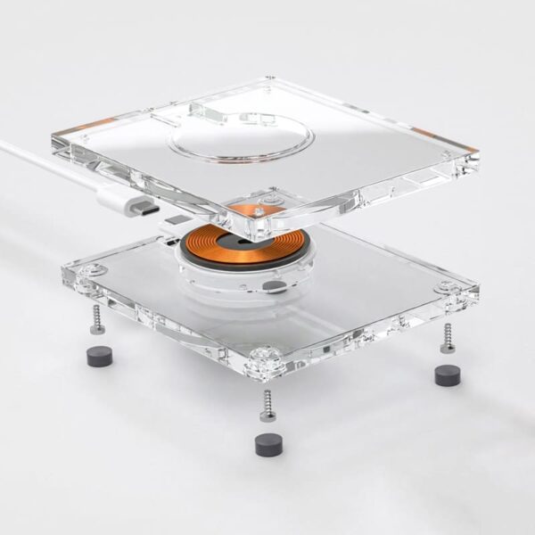 Harper 15 Watt Acrylic Wireless Charger - Image 5