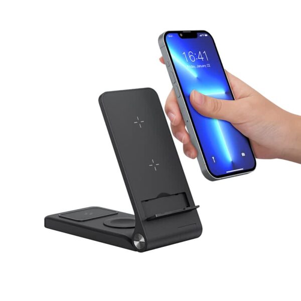 Cromer 3n1 15W Wireless Charger (Stock) - Image 4