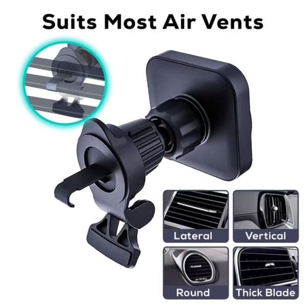Sutton 15W Magnetic Wireless Car Charger - Image 6