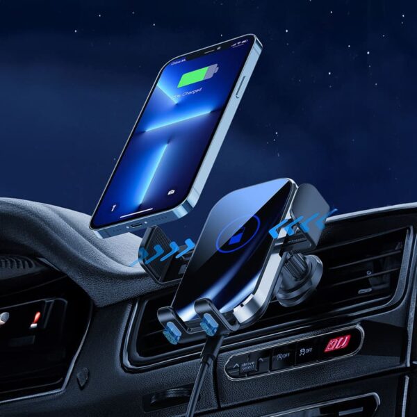 Poole 15W Fast Wireless Car Charger - Image 10