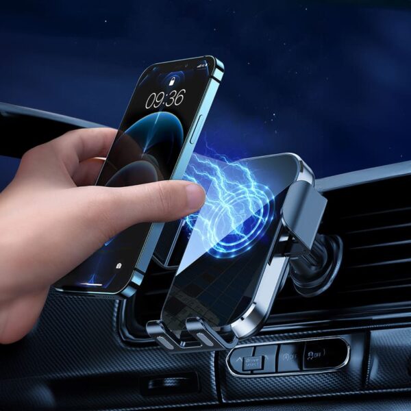 Poole 15W Fast Wireless Car Charger - Image 3