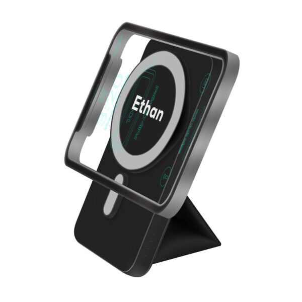 Ethan 15W Magnetic Power Bank Stand - 5000 mAh (Stock)