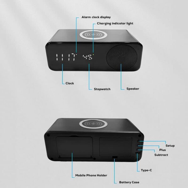 Mane 15W Wireless Charging Speaker - Image 8