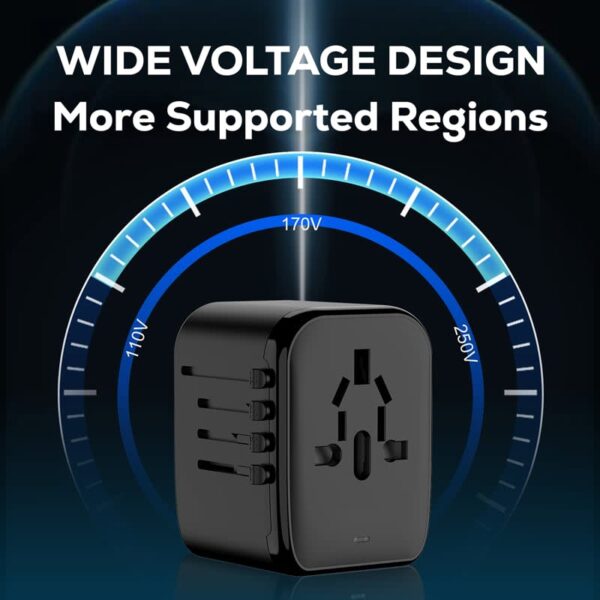 Fondi Quick Charge and Power Direct Travel Adaptor - Image 7