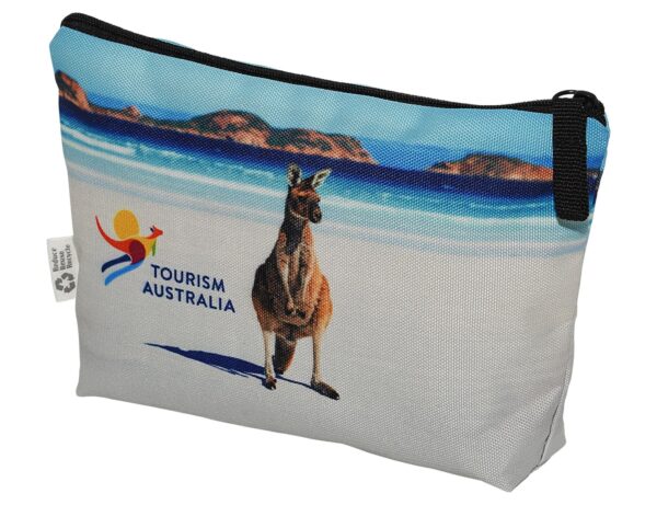 Spectra rPET Toiletry/Makeup Bag 14.5cm x 22.5cm x 5cm - Image 2