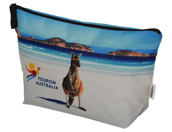 Spectra rPET Toiletry/Makeup Bag 17cm x 27cm x 8.5cm