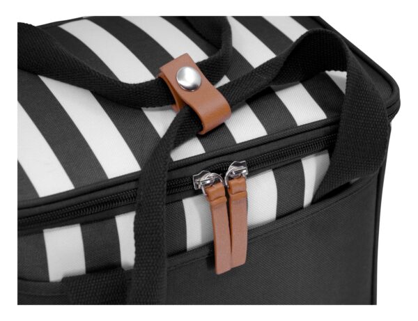 Ascot Picnic Cooler, Black - Image 4