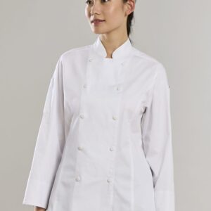 Womens Gusto Long Sleeve Chef Jacket