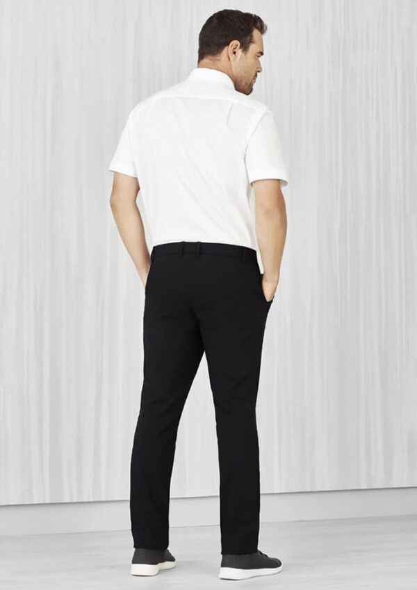 Mens Comfort Waist Flat Front Pant - Image 3