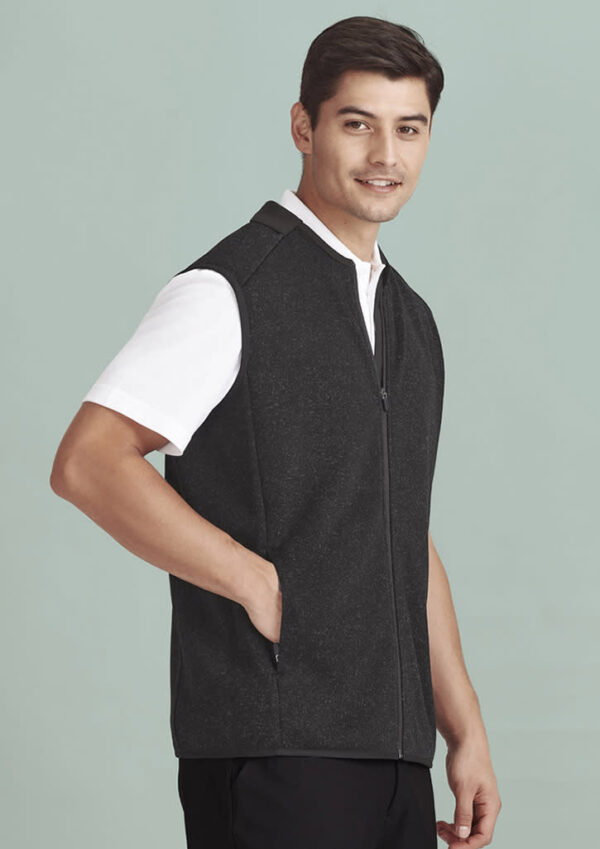 Mens Nova Zip Front Vest - Image 3