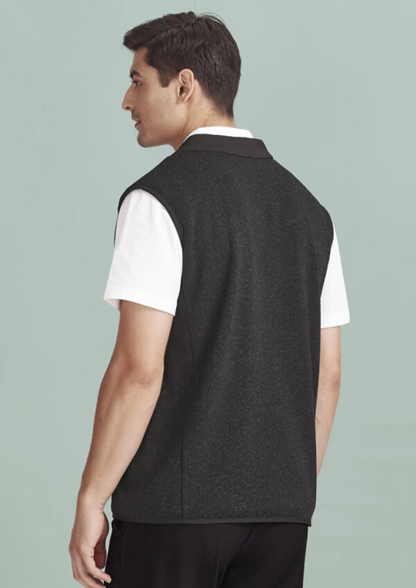 Mens Nova Zip Front Vest - Image 4
