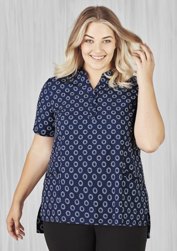Womens Florence Daisy Print Tunic - Image 6