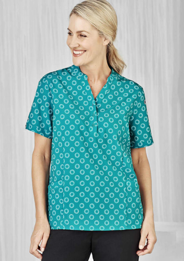 Womens Florence Daisy Print Tunic - Image 2