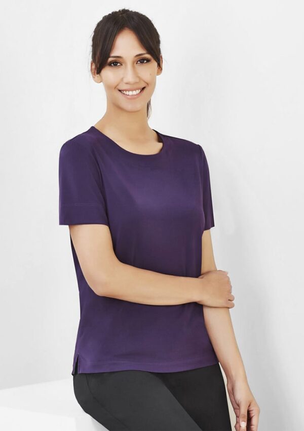 Womens Marley Short Sleeve Jersey Top - Image 23