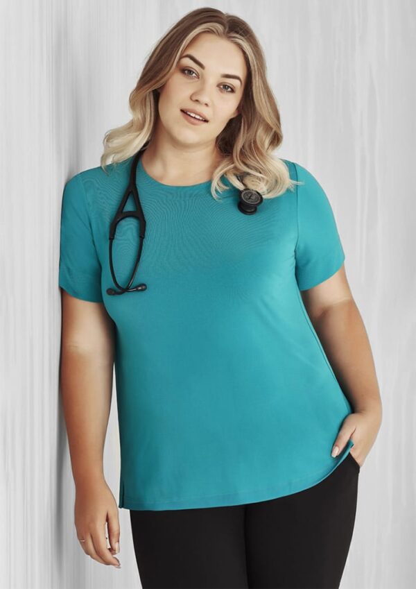 Womens Marley Short Sleeve Jersey Top - Image 18