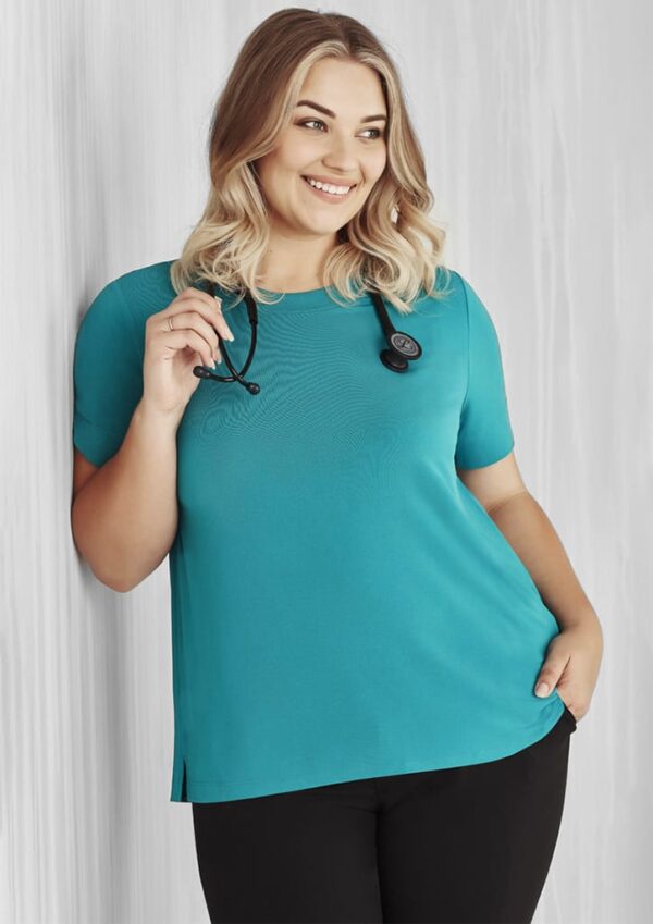 Womens Marley Short Sleeve Jersey Top - Image 20