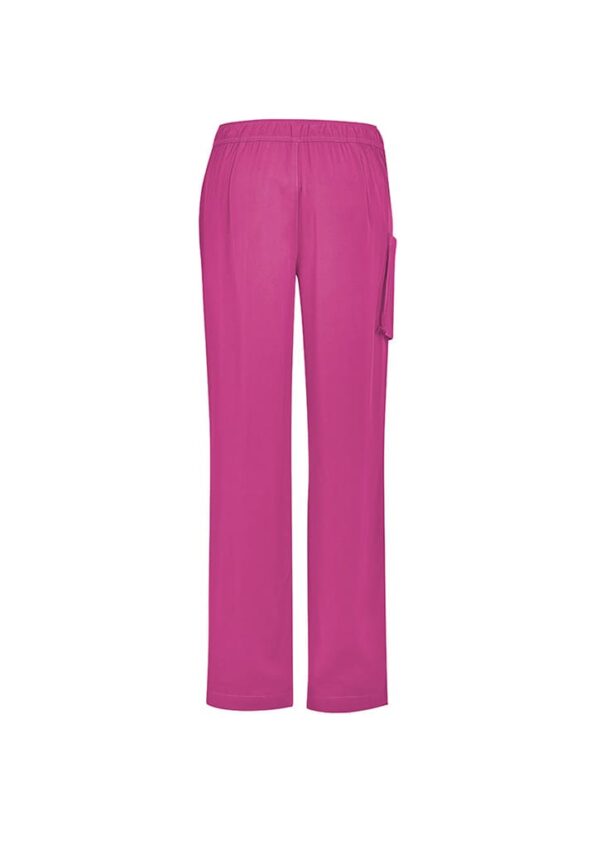 Unisex Pink V-Neck Scrub Pant - Image 6