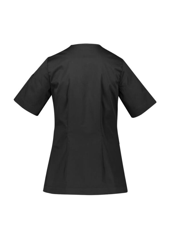 Womens Parks Zip Front Crossover Scrub Top - Image 8