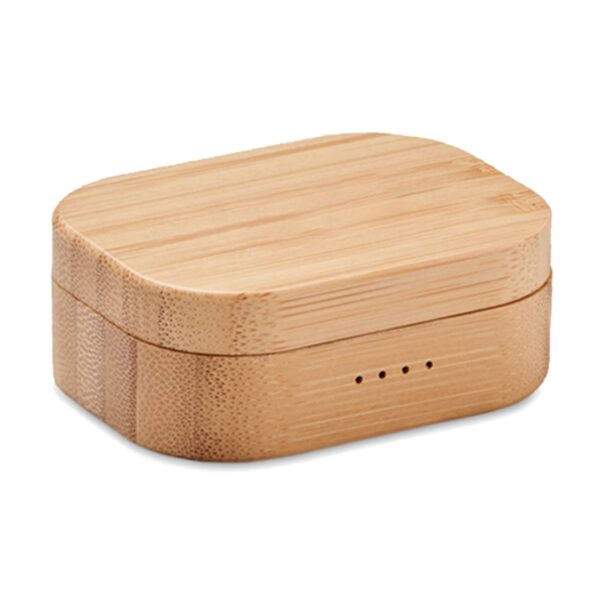 Rockside Bamboo Wireless Earbuds - Image 3
