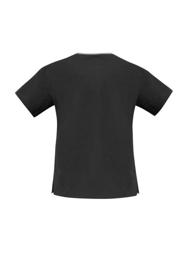 Classic Womens Contrast Crossover Scrub Top - Image 10
