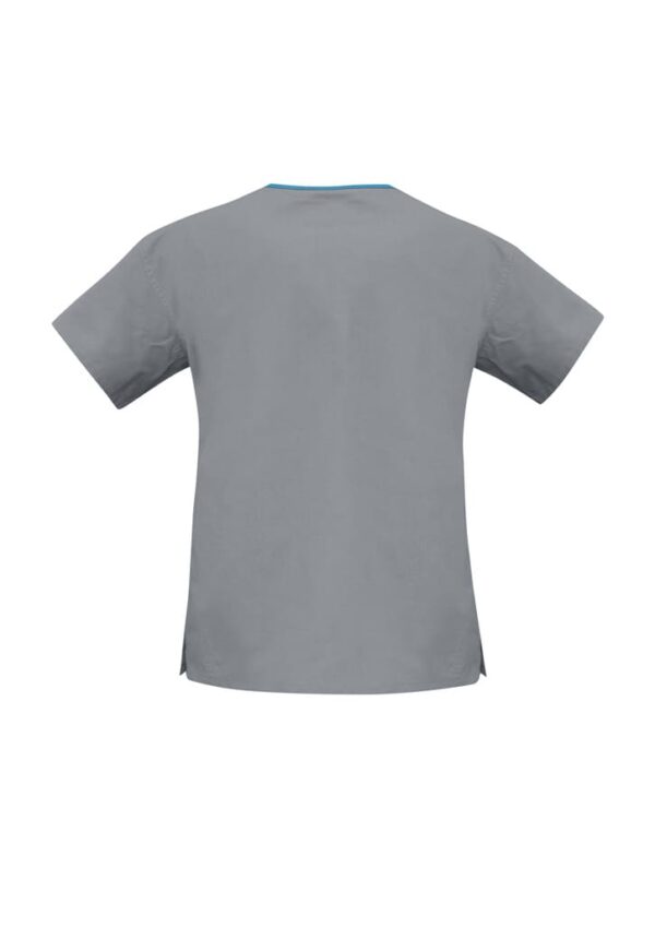 Classic Womens Contrast Crossover Scrub Top - Image 12