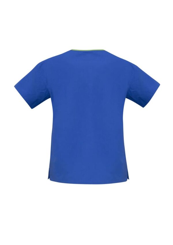 Classic Womens Contrast Crossover Scrub Top - Image 5
