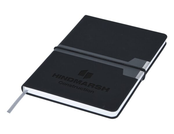 Vogue A5 Notebook, Black - Image 5