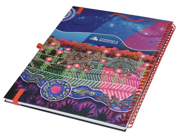Designa A4 Wiro Side Bound Notebook - Air Freight - Image 2
