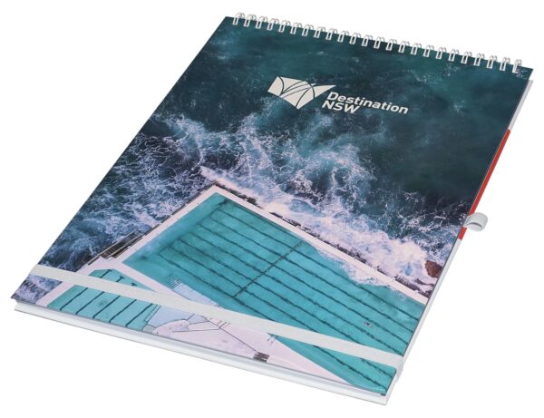 Designa A4 Wiro Top Bound Notebook - Air Freight