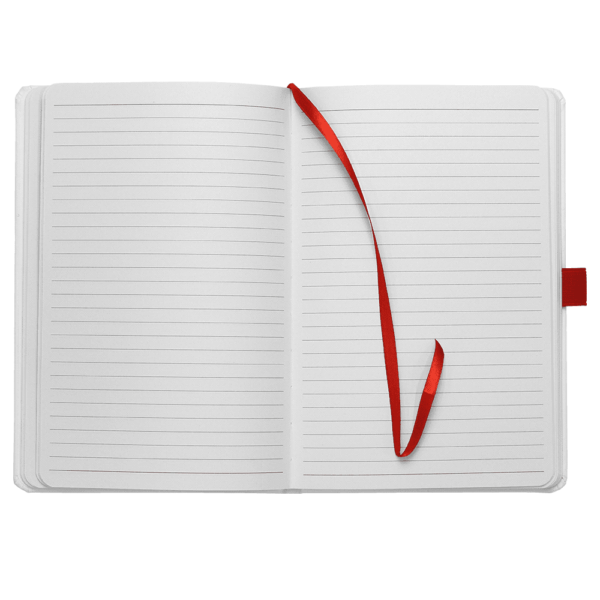 Nova White Bound JournalBook with Coloured Accents - Image 7