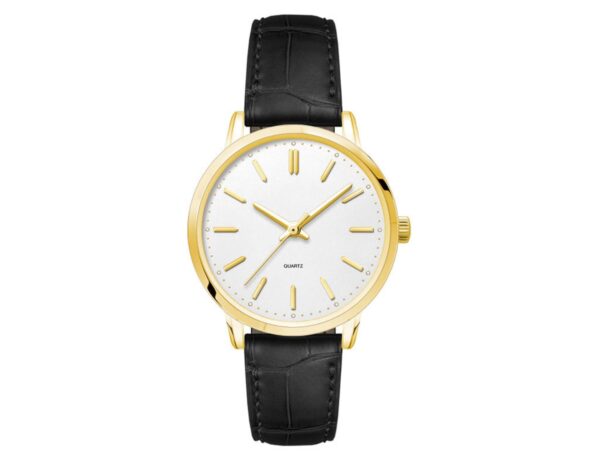 Ladies Dress Watch (Gold), Leather Strap - Image 2