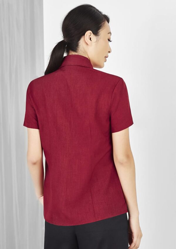 Oasis Ladies Plain Short Sleeve Shirt - Image 8