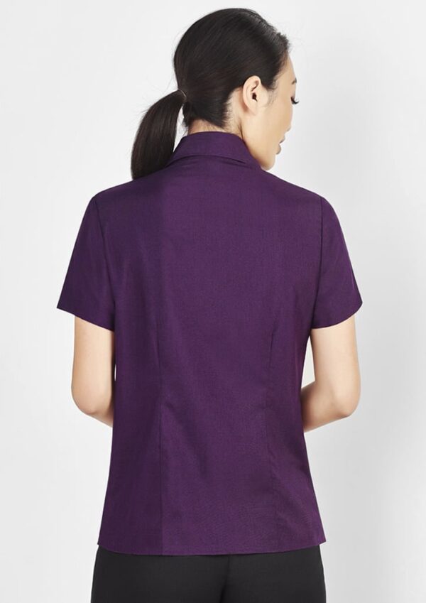 Oasis Ladies Plain Short Sleeve Shirt - Image 12