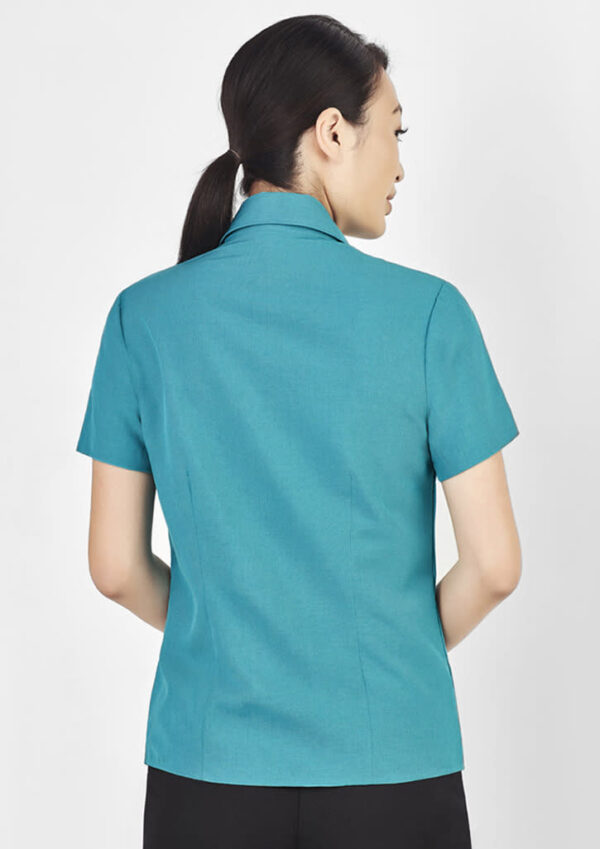 Oasis Ladies Plain Short Sleeve Shirt - Image 20