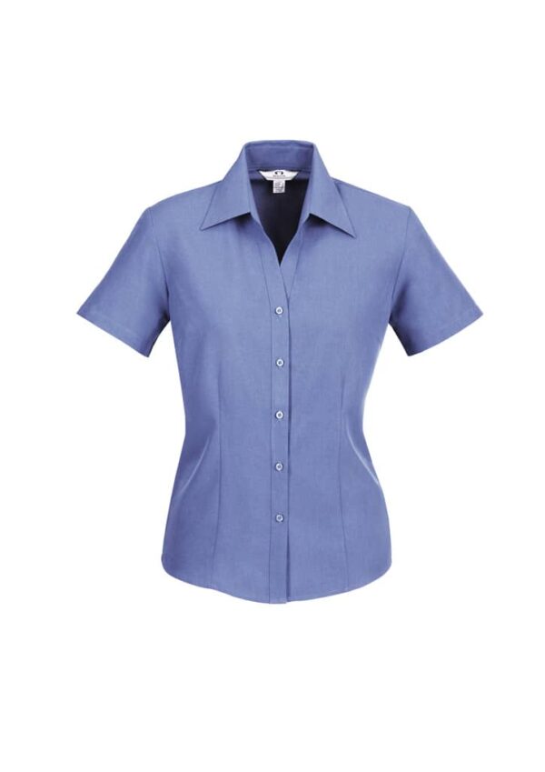 Oasis Ladies Plain Short Sleeve Shirt - Image 23