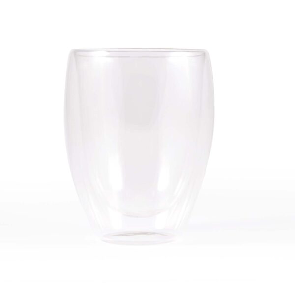 Sierra 350ml Double Wall Glass Cup - Image 3