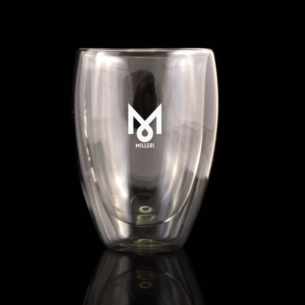 Sierra 350ml Double Wall Glass Cup - Image 5
