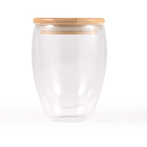 Sierra 350ml Double Wall Glass Cup - Image 8