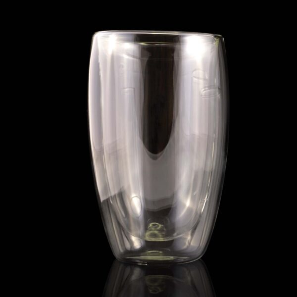Sierra 450ml Double Wall Glass Cup - Image 2