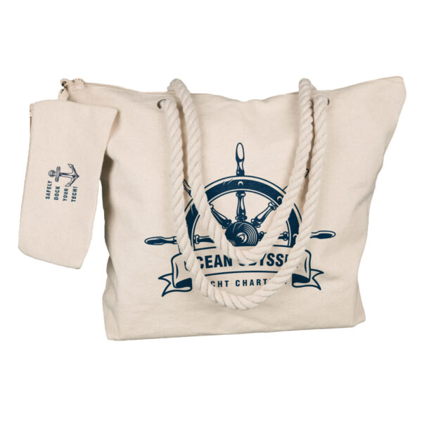 Ariel Canvas Tote Bag - Image 3