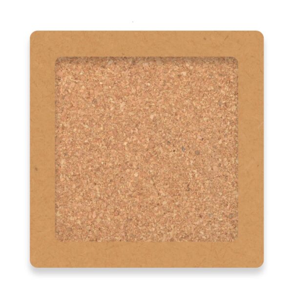 Villa Cork Square Coaster - Set of 4 - Image 2